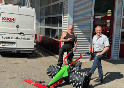 Gölä zu Besuch bei uns in Oberhof