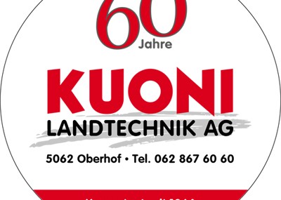 60 Jahre Kuoni Landtechnik AG