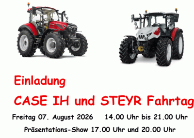 Case IH und Steyr Fahrtag