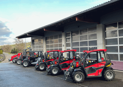 Weidemann ab Werk eingetroffen